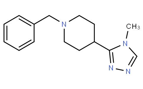 1-benzyl-4-(4-methyl-1,2,4-triazol-3-yl)piperidine