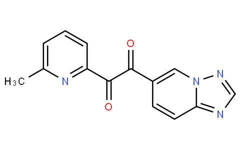 1-([1,2,4]噻唑并[1,5-a]-6-吡啶基)-2-(6-甲基-2-吡啶基)乙烷-1,2-二酮
