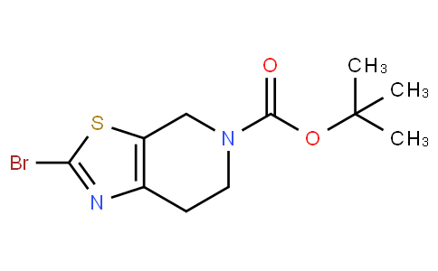 2-溴-6,7-二氫噻唑并[5,4-c]吡啶-5(4H)-羧酸叔丁酯