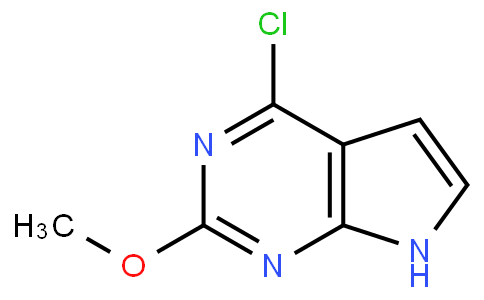 4-chloro-2-methoxy-7H-pyrrolo[2,3-d]pyrimidine
