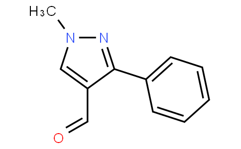 1-methyl-3-phenylpyrazole-4-carbaldehyde