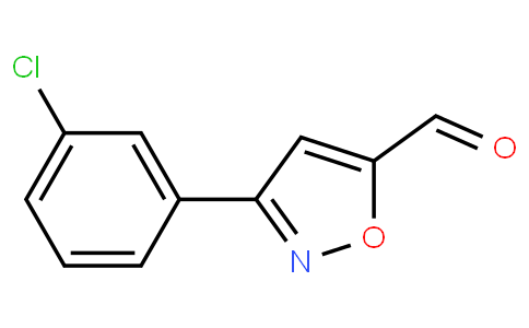 3-(3-chlorophenyl)-1,2-oxazole-5-carbaldehyde