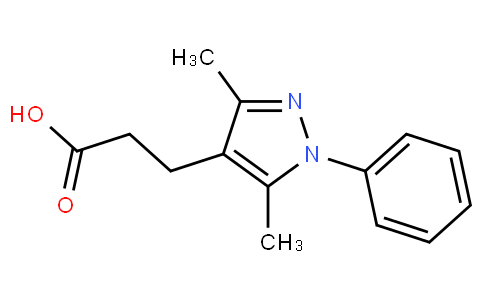 3-(3,5-二甲基-1-苯基-1H-吡唑-4-基)-丙酸