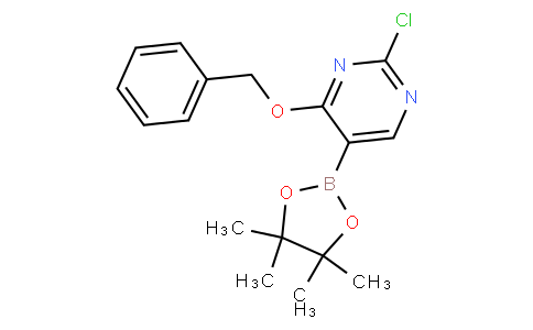 4-芐氧基-2-氯嘧啶-5-硼酸頻哪酯
