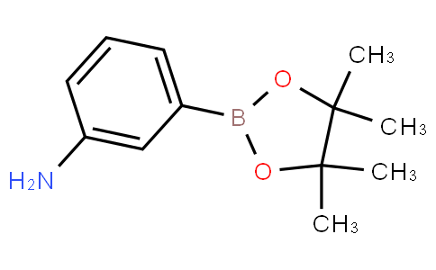 3-(4,4,5,5-tetramethyl-1,3,2-dioxaborolan-2-yl)aniline