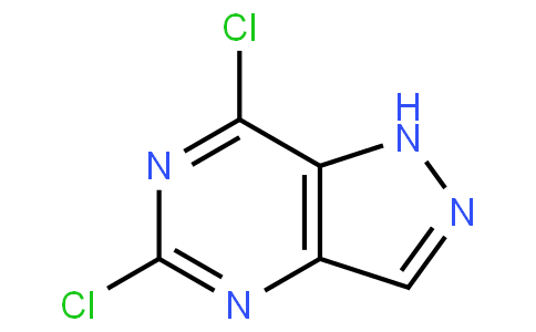 5,7-dichloro-1H-pyrazolo[4,3-d]pyrimidine