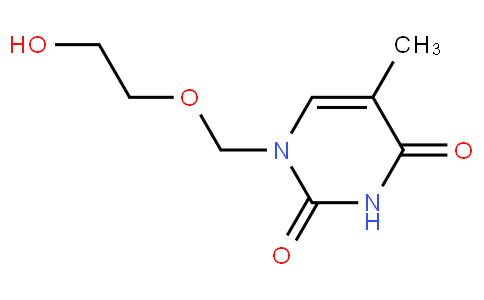 1-(2-羥基乙氧基)甲基-5-甲基尿嘧啶