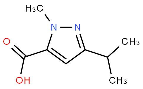 2-methyl-5-propan-2-ylpyrazole-3-carboxylic acid