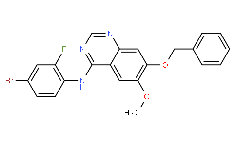 7-(芐氧基)-N-(4-溴-2-氟苯基)-6-甲氧基喹唑啉-4-胺