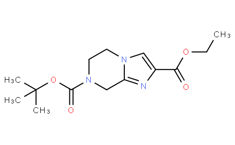 7-tert-Butyl 2-ethyl 5,6-dihydroimidazo[1,2-a]pyrazine-2,7(8H)-dicarboxylate