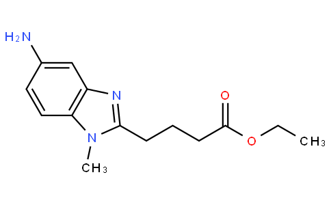 ethyl 4-(5-amino-1-methylbenzimidazol-2-yl)butanoate