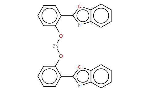 雙[2-(2-苯并惡唑基)苯酚]鋅 (II)