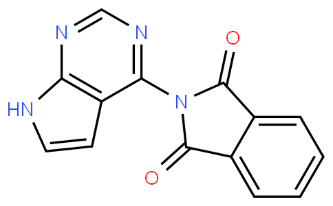 2-(7H-pyrrolo[2,3-d]pyrimidin-4-yl)isoindole-1,3-dione
