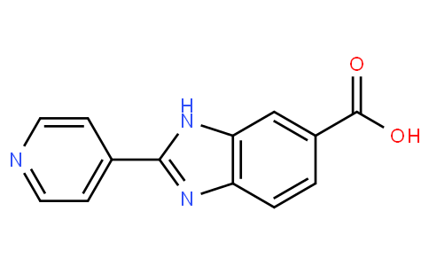 2-吡啶-4-基-3H-苯并咪唑-5-羧酸