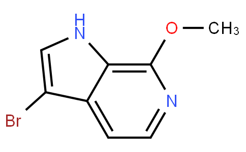 3-溴-7-甲氧基-1H-吡咯并[2,3-c]吡啶