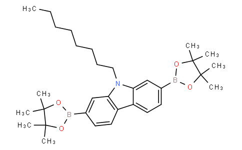 9-octyl-2,7-bis(4,4,5,5-tetramethyl-1,3,2-dioxaborolan-2-yl)carbazole