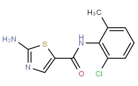 2-氨基-N-(2-氯-6-甲基苯基)噻唑-5-甲酰胺