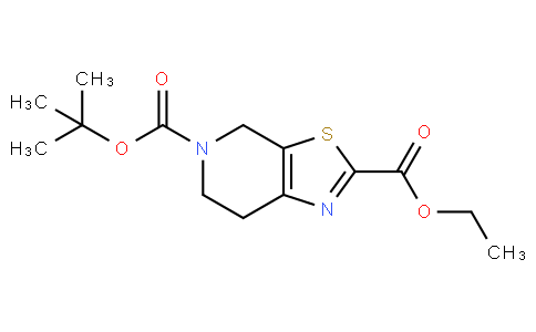 6,7-二氫噻唑并[5,4-c]吡啶-2,5(4H)-二甲酸 5-叔丁酯 2-乙酯