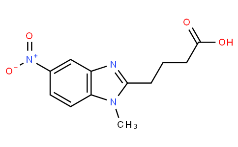 4-(1-Methyl-5-nitro-1H-benzimidazol-2-yl)butanoic acid