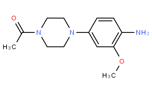 4-(4-Acetyl-1-piperazinyl)-2-(methyloxy)aniline