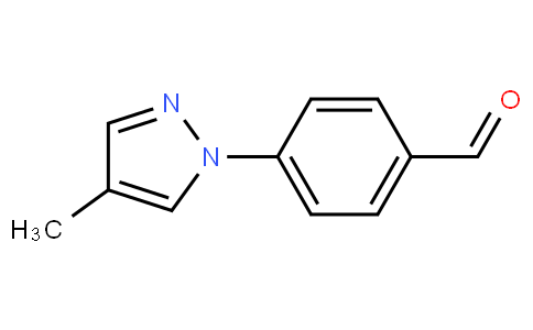 4-(4-methylpyrazol-1-yl)benzaldehyde