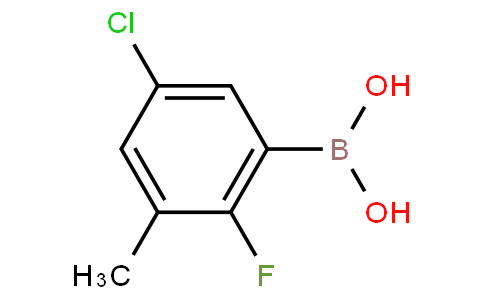 5-Chloro-2-fluoro-3-methylphenylboronic acid