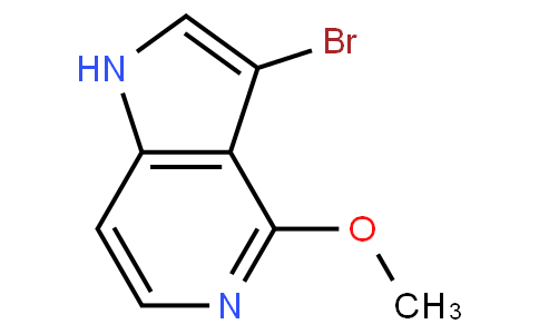 3-溴-6-甲氧基-5-氮雜吲哚