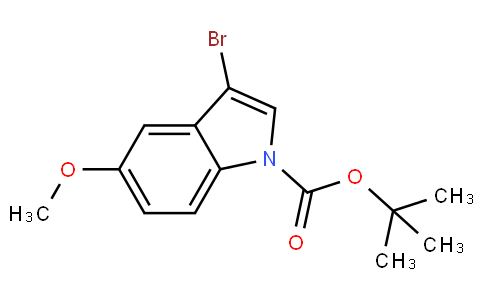 tert-butyl 3-bromo-5-methoxyindole-1-carboxylate