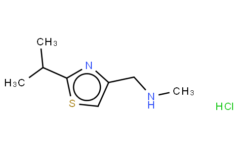 N-methyl-1-(2-propan-2-yl-1,3-thiazol-4-yl)methanamine,hydrochloride