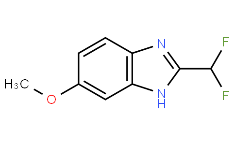 2-(difluoromethyl)-6-methoxy-1H-benzimidazole