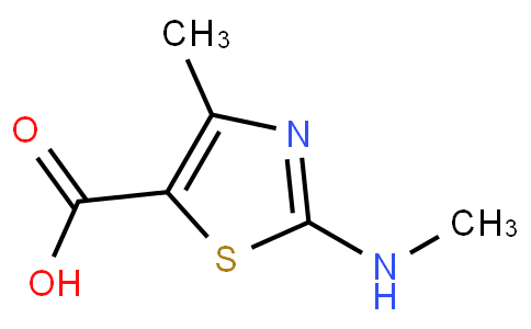 4-甲基-2-(甲基氨基)-1,3-噻唑-5-羧酸