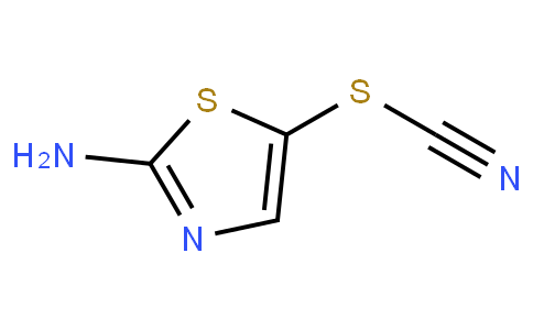 (2-amino-1,3-thiazol-5-yl) thiocyanate