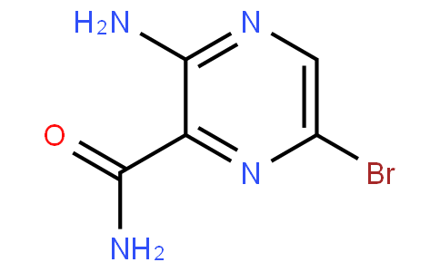 3-氨基-6-溴吡嗪-2-甲酰胺