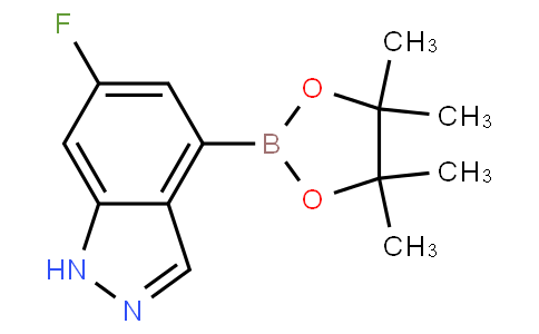 6-fluoro-4-(4,4,5,5-tetramethyl-1,3,2-dioxaborolan-2-yl)-1H-indazole