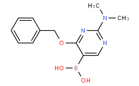 [2-(dimethylamino)-4-phenylmethoxypyrimidin-5-yl]boronic acid