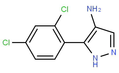 3-(2,4-二氯苯基)-1H-吡唑-4-胺