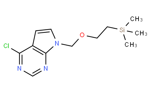 4-Chloro-7-((2-(trimethylsilyl)ethoxy)methyl)-7H-pyrrolo[2,3-d]pyrimidine