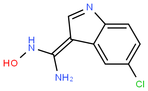 N-[amino-(5-chloroindol-3-ylidene)methyl]hydroxylamine