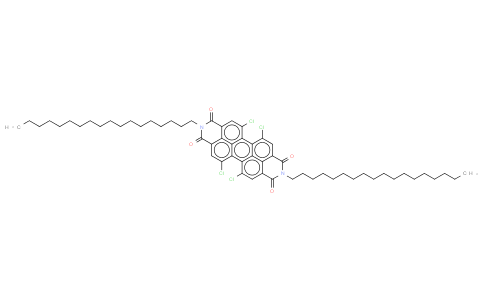 Anthra[2,1,9-def:6,5,10-d\'e\'f\']diisoquinoline-1,3,8,10(2H,9H)-tetrone, 5,6,12,13-tetrachloro-2,9-dioctadecyl-