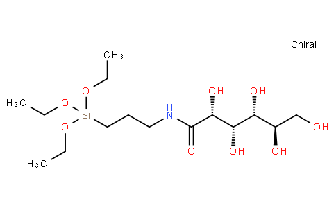 (2R,3S,4R,5R)-2,3,4,5,6-pentahydroxy-N-(3-triethoxysilylpropyl)hexanamide