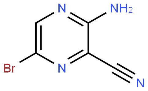 3-Amino-6-bromopyrazine-2-carbonitrile