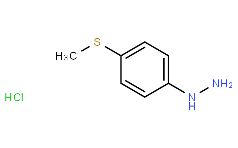 [p-(methylthio)phenyl]hydrazine hydrochloride