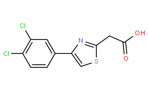 2-(4-(3,4-二氯苯基)噻唑-2-基)乙酸