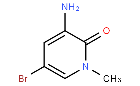 3-amino-5-bromo-1-methylpyridin-2-one