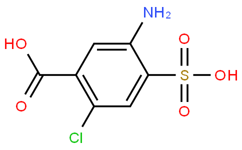 5-amino-2-chloro-4-sulfobenzoic acid