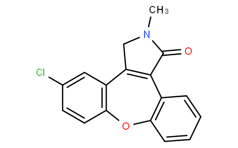5-chloro-2-methyl-2,3-dihydro-1H-dibenzo[2,3:6,7]oxepino[4,5-c]pyrrol-1-one