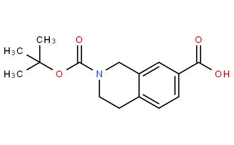 2-[(2-methylpropan-2-yl)oxycarbonyl]-3,4-dihydro-1H-isoquinoline-7-carboxylic acid