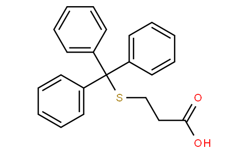 3-tritylsulfanylpropanoic acid