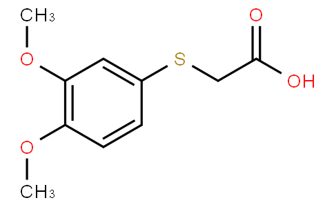 2-(3,4-DIMETHOXYPHENYLTHIO)ACETIC ACID