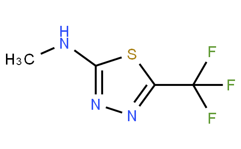 2-Methylamino-5-(trifluoromethyl)-1,3,4-thiadiazole